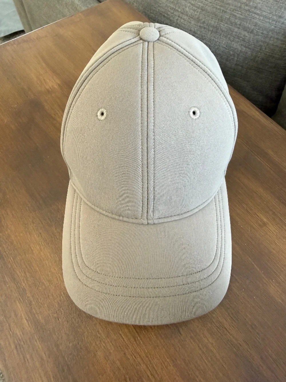 Lululemon Neutral Beige Ball Cap Adjustable Athletic Running Hat O/S